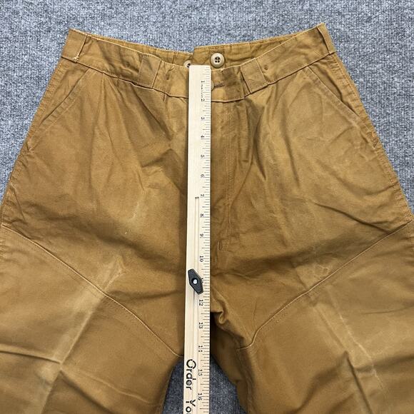 Vintage Penneys Foremost Pants Mens 32x30 Brown Hunting Double Knee Workwear 60s - Picture 7 of 10